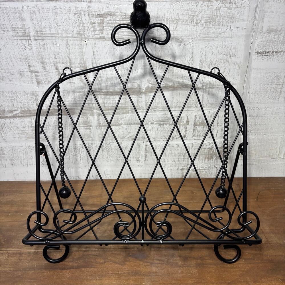 Wrought Iron Cookbook Holder